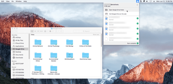 google drive for desktop on mac